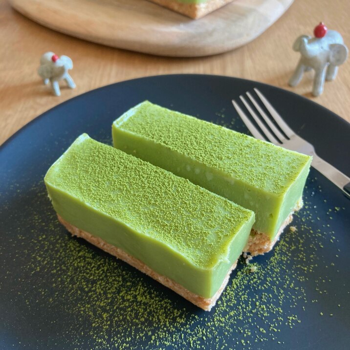 抹茶アイスで作る❤️生チョコケーキ